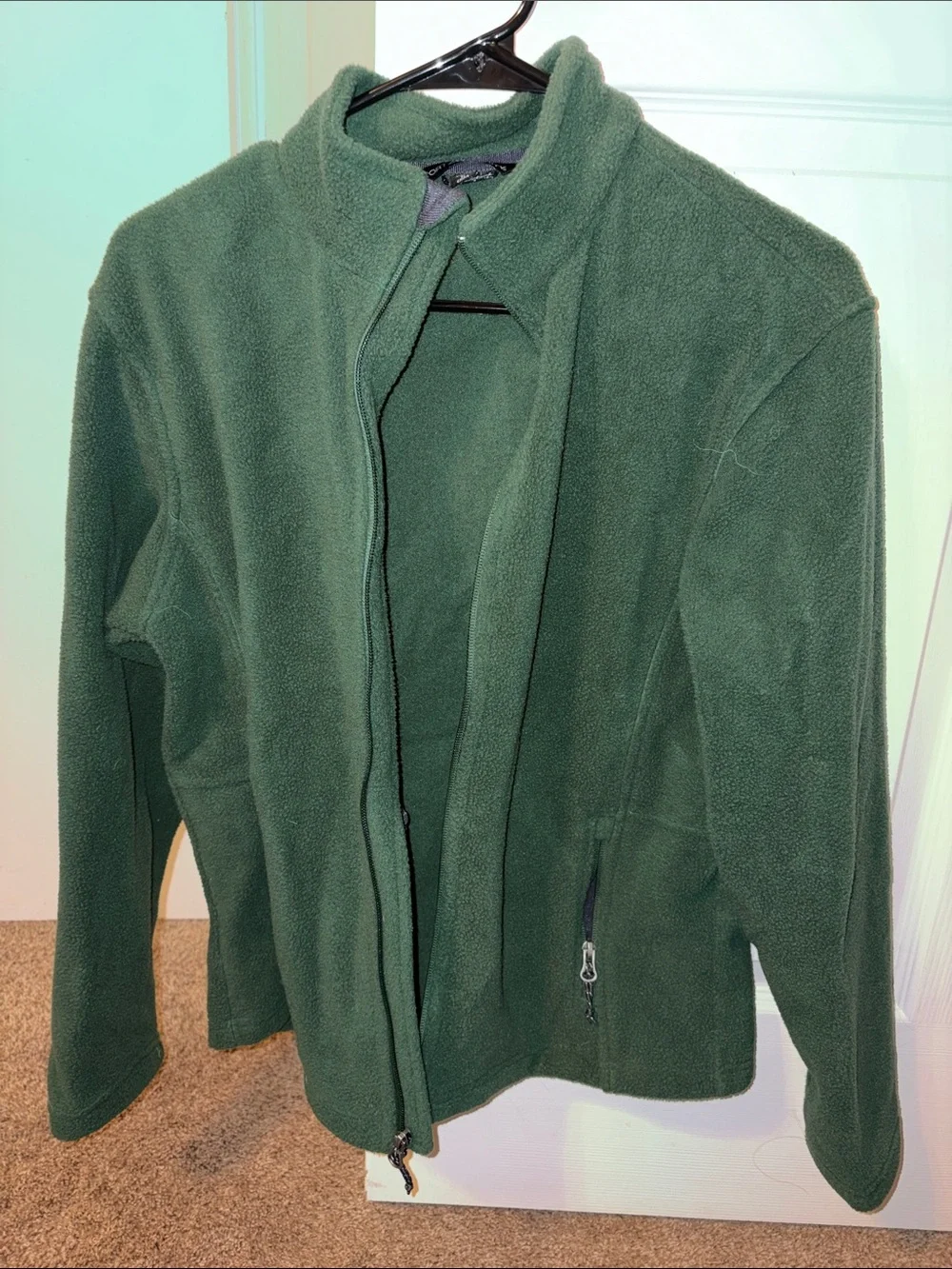 Kid’s Forest Green Fleece Jacket